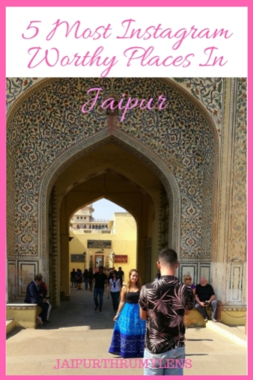 5 Most Instagram Worthy Places In Jaipur #travel #guide #Jaipur #instagram #rajasthan #India #tourist