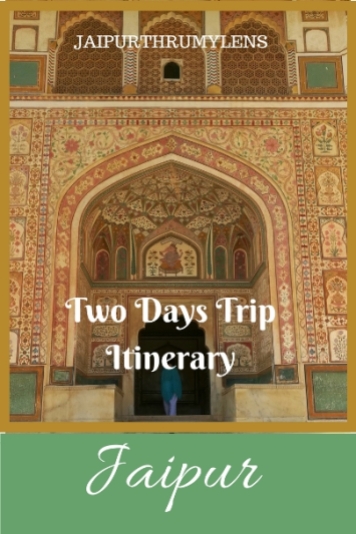 Jaipur two day trip itinerary.Pllaces to see and things to do #travel #guide #jaipur #tourism